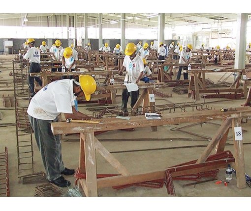 Re-Bar Fabrication Section